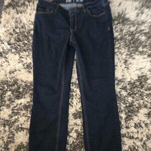 Old Navy Dark Wash Straight Leg Jeans – Women’s Size 10